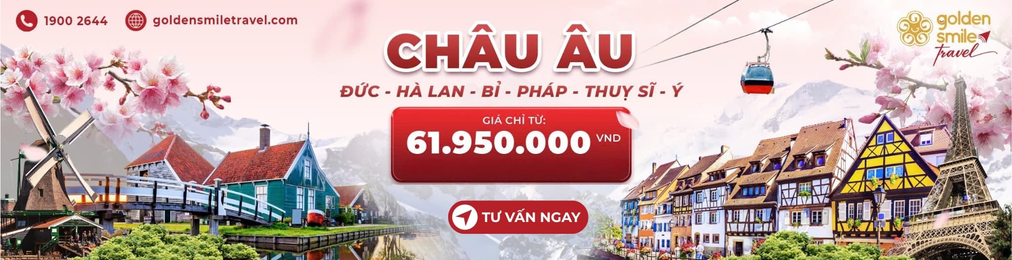 Liên hệ tư vấn tour Châu Âu