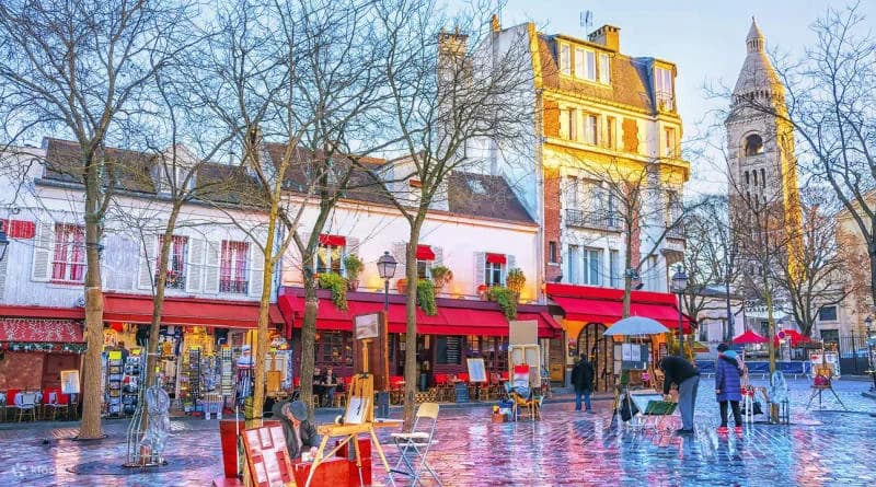 Quảng Trường Tertre Paris: Vẻ Đẹp Cổ Điển Và Đậm Chất Nghệ Thuật