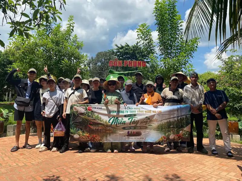 CÔNG TY TNHH CÔNG NGHỆ MR CHÍ - 2N1Đ HÀNH TRÌNH "XUÔI DÒNG CỬU LONG GIANG" THƯỞNG NGOẠN NÉT ĐẸP SÔNG NƯỚC MIỀN TÂY HỮU TÌNH