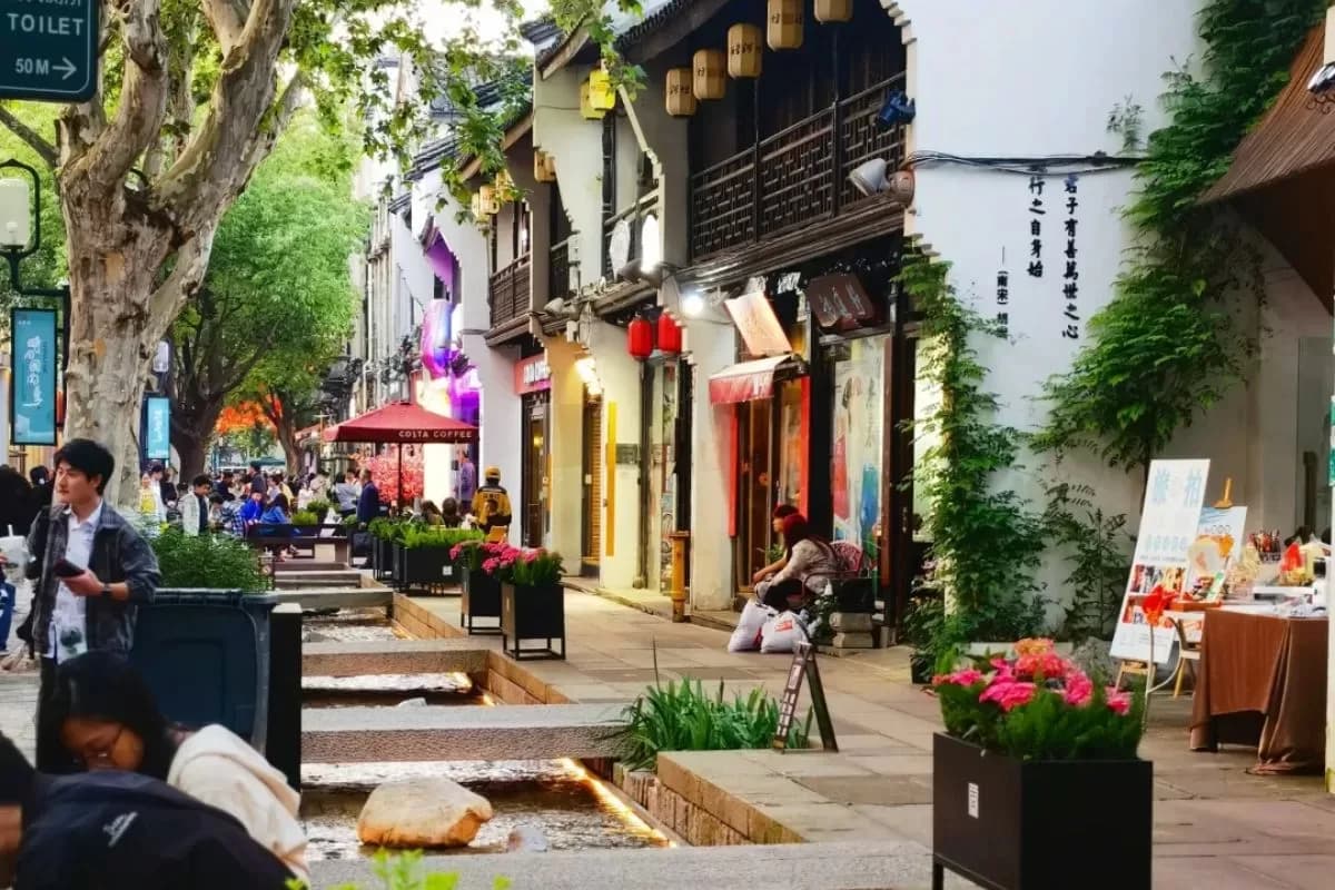 Phố cổ Thanh Hà Phường Hơn 900 Năm Tuổi Tuyệt Đẹp Ở Hàng Châu