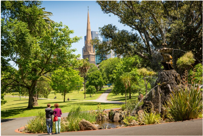 Fitzroy Gardens - Thiên đường xanh giữa lòng thành phố Melbourne