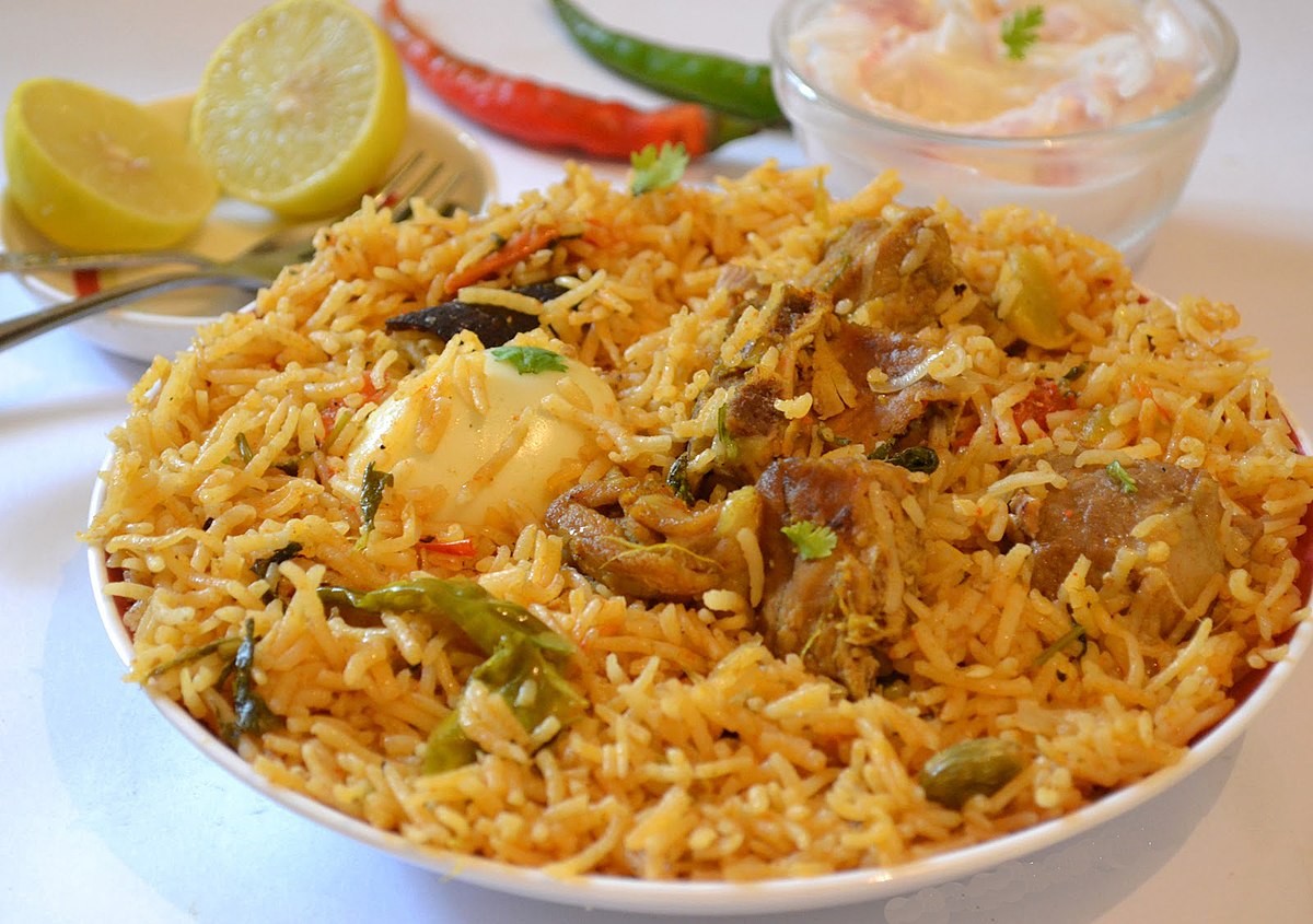 Món cơm trộn Biryani trứ danh ẩm thực Ấn Độ