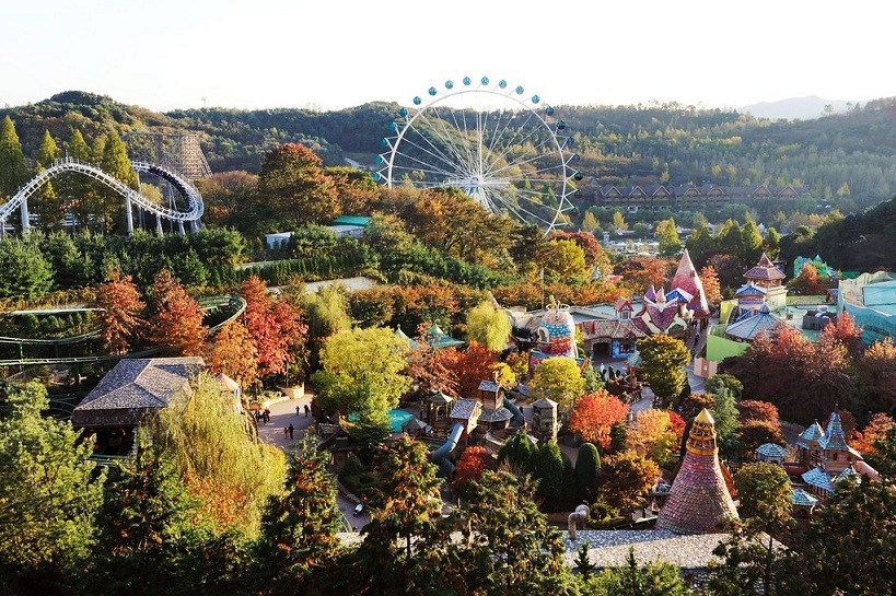 Everland được mệnh danh là công viên giải trí hàng đầu Hàn Quốc