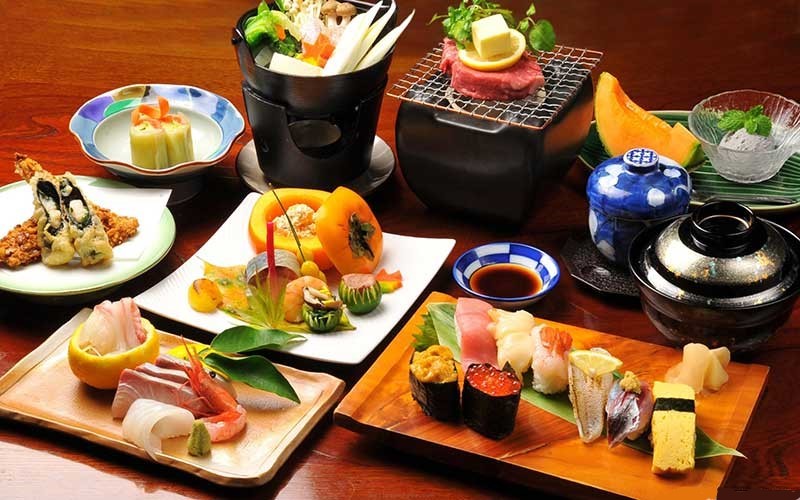 Ẩm thực Nhật Bản theo mùa và thưởng thức bằng tất cả các giác quan