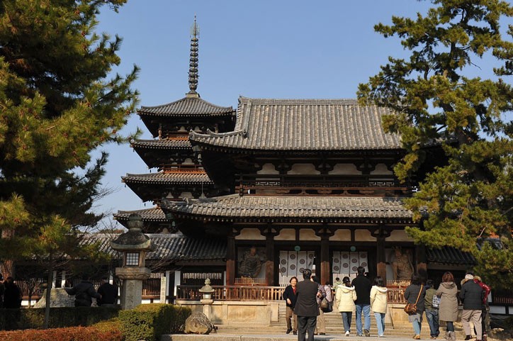 Horyu-ji - Quần thể kiến trúc Phật giáo lớn nhất Nhật Bản