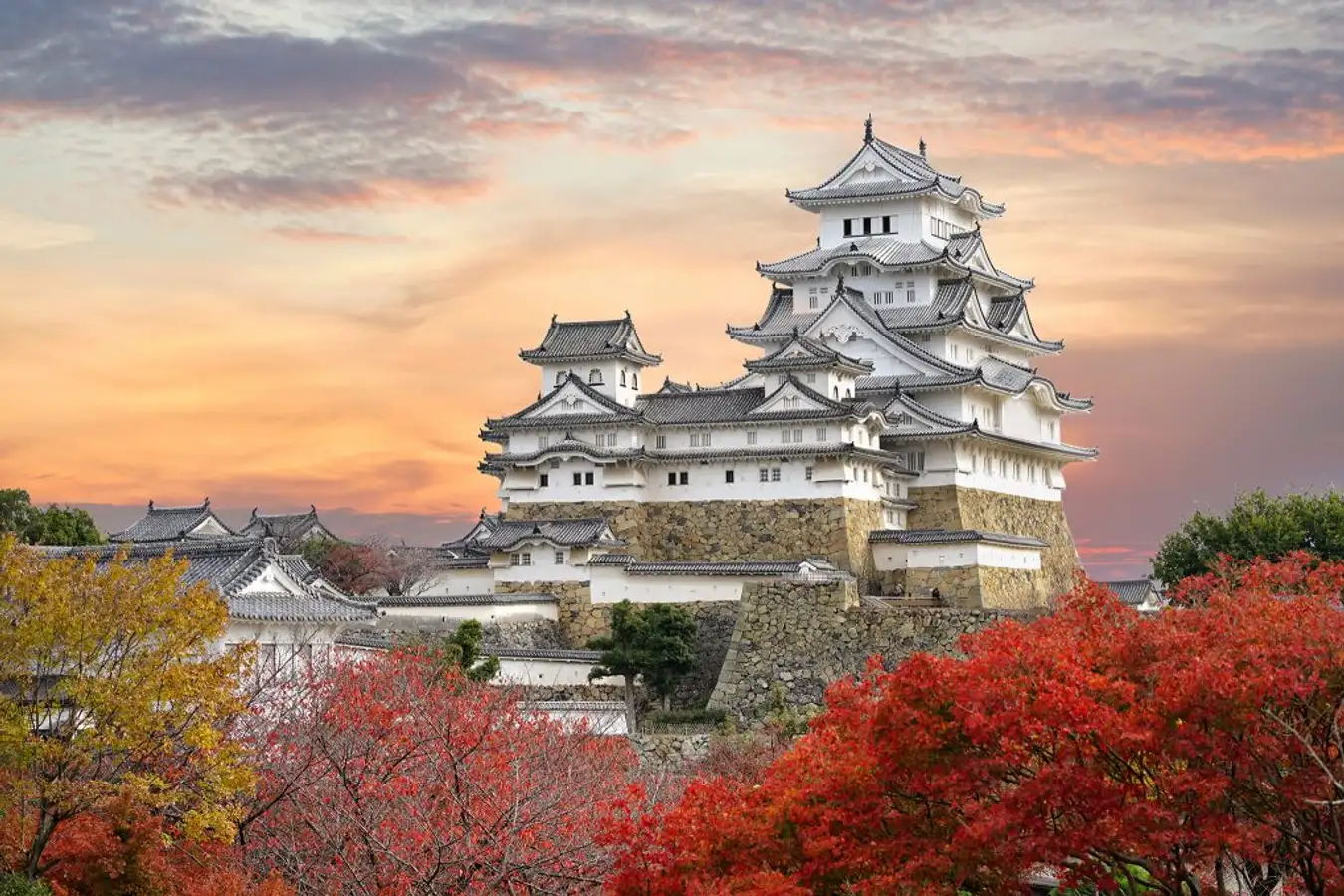 Lâu đài hạc trắng Himeji 