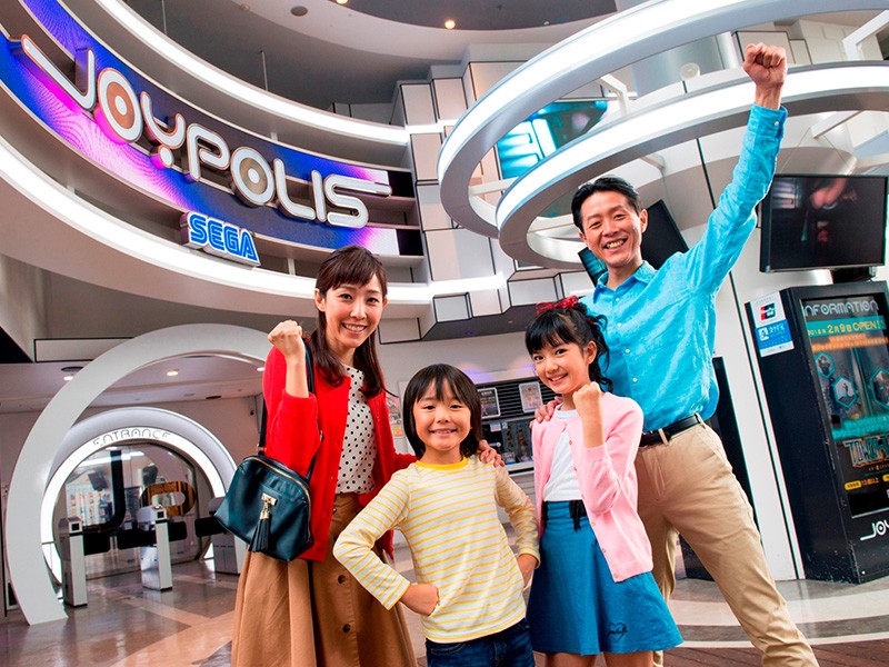 Tokyo Joypolis - công viên giải trí trong nhà lớn nhất ở Nhật