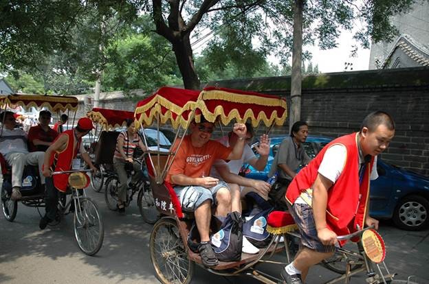 Xe kéo là một phương tiện cổ xưa để di chuyển ở Bắc Kinh