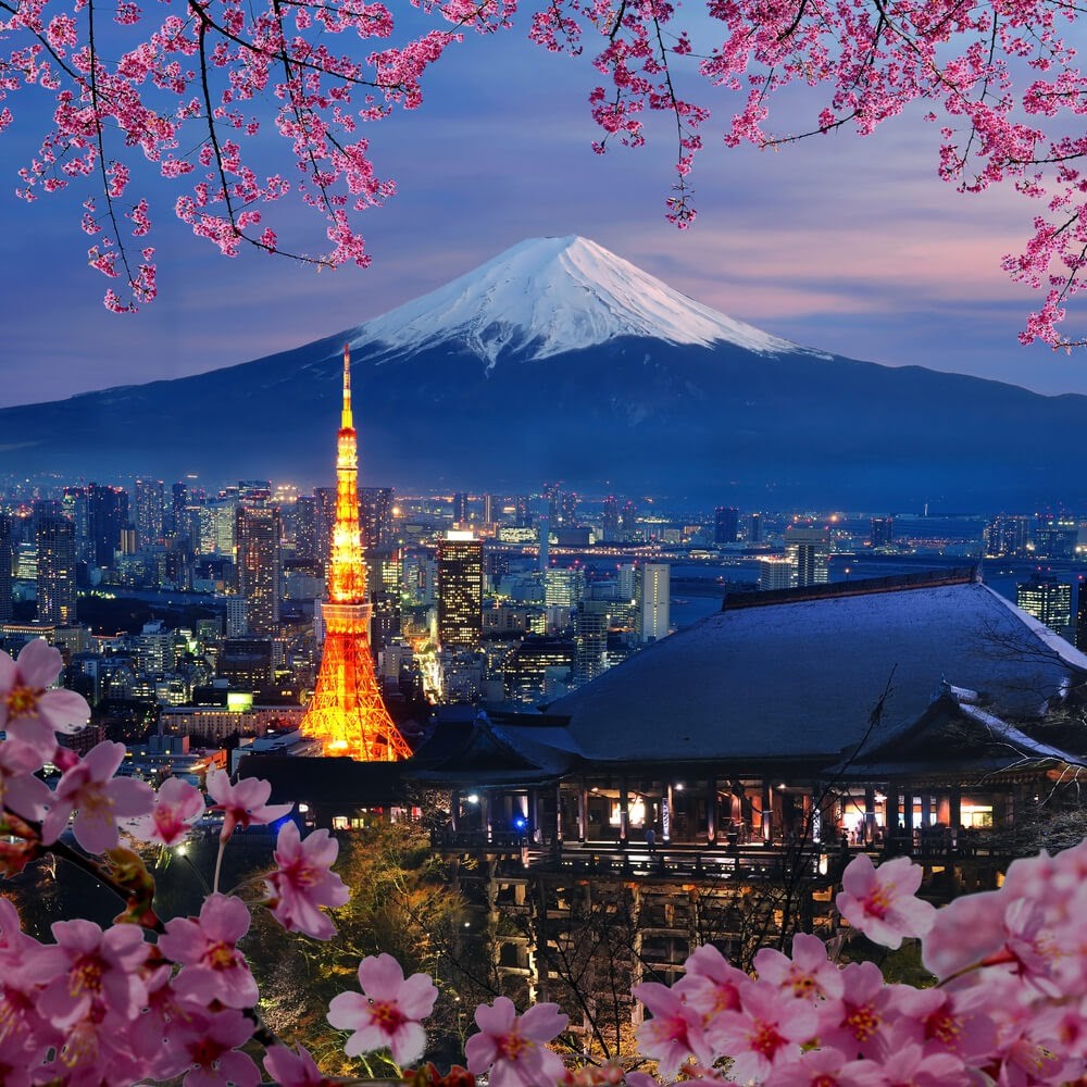 Thành phố Tokyo được mệnh danh trái tim của xứ sở hoa anh đào