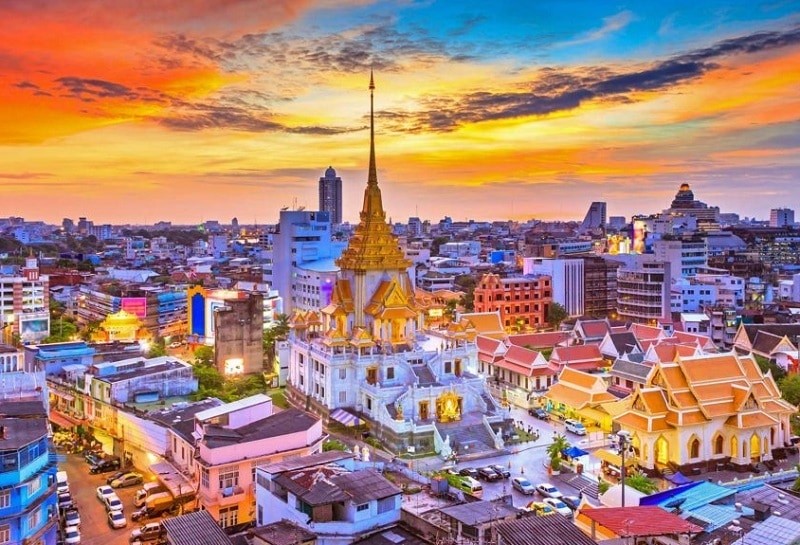 Bangkok - thành phố du lịch nổi tiếng và sầm uất nhất ở Đông Nam Á