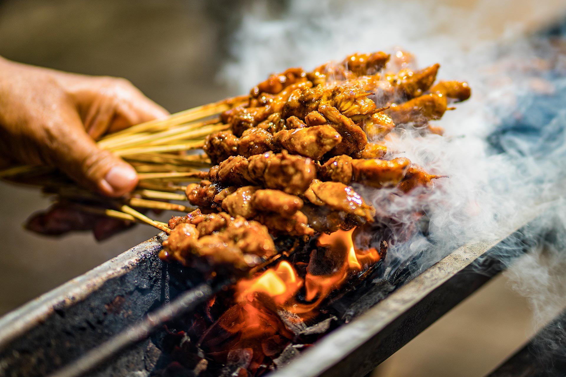 Satay - món ăn đường phố nổi tiếng ở các nước Đông Nam Á