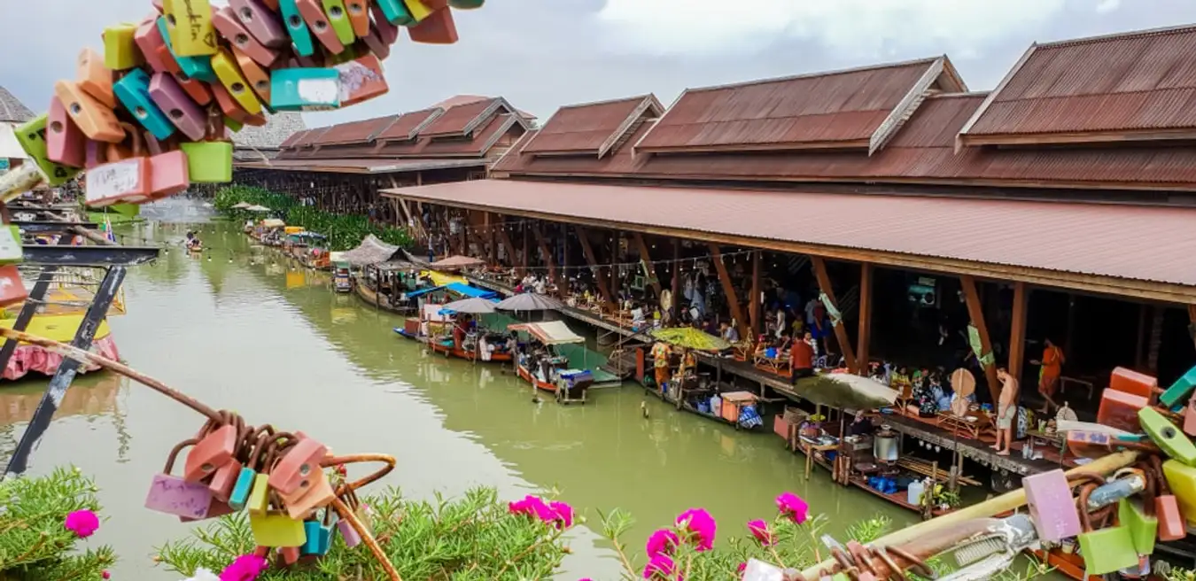 Chợ nổi Ayutthaya Thái Lan