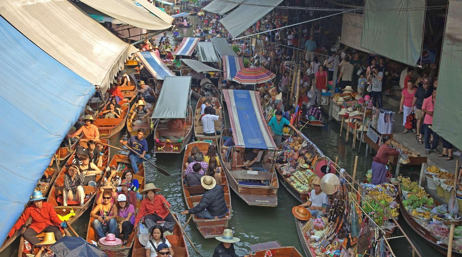 Chợ nổi Khlong Lat Mayom