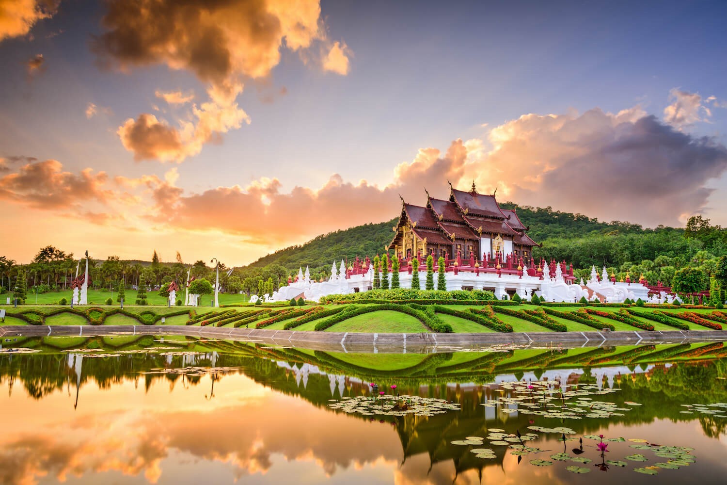 Cung điện mùa hè – Phu Ping Palace ở Chiang Mai