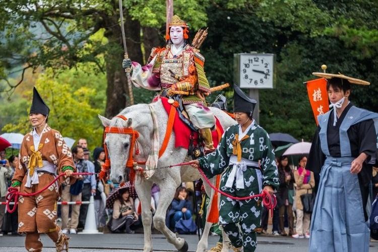 Lễ hội Jidai Matsuri được tổ chức vào ngày 22 tháng 10 hàng năm