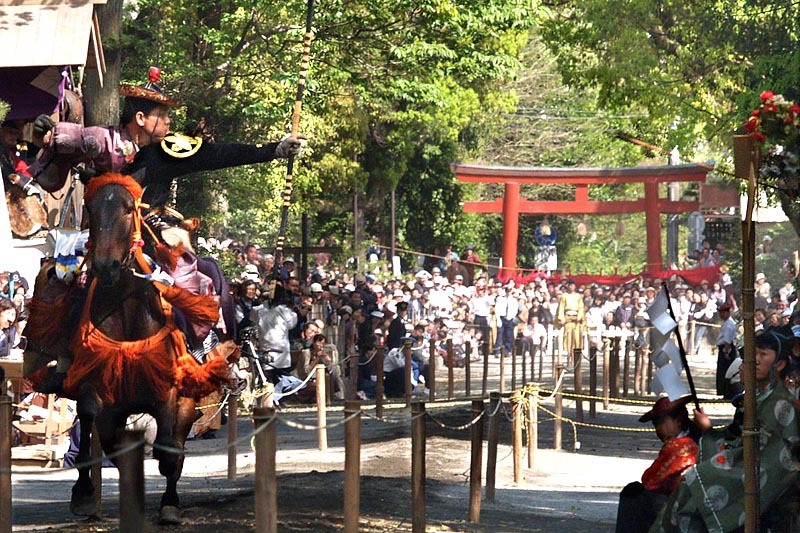 Lễ hội Yabusame - Lễ hội cưỡi ngựa bắn cung lớn nhất vào mùa thu Nhật Bản