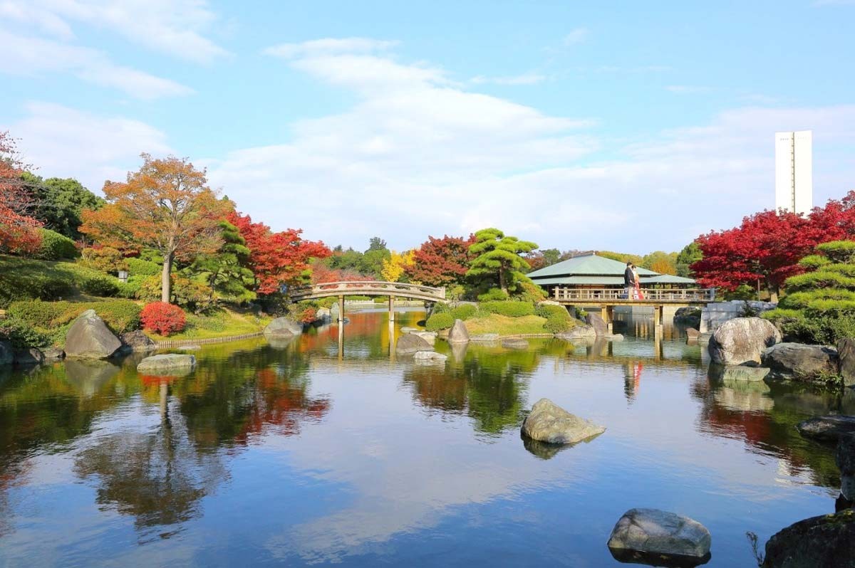 Vườn Nhật Bản trong công viên Daisen 
