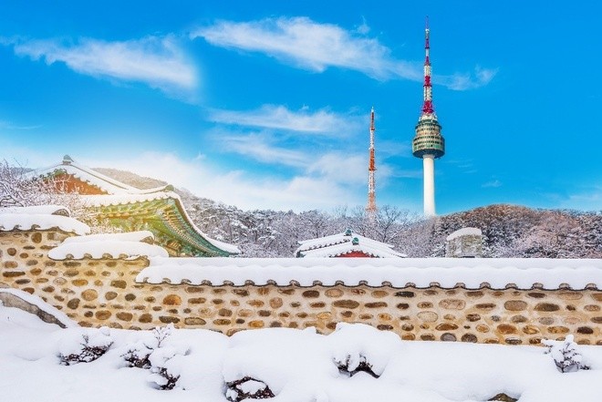 Chiêm ngưỡng khung cảnh lãng mạn mùa đông ở Hàn Quốc