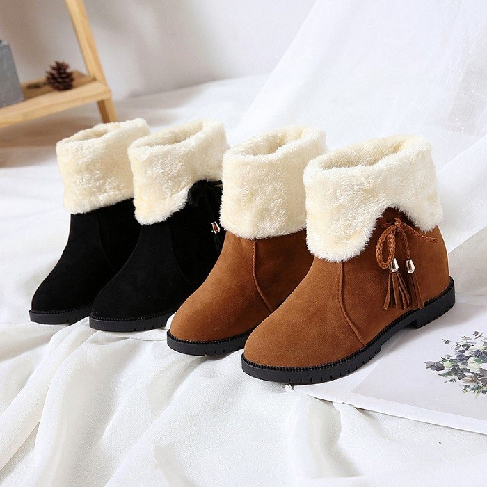 Giày boot - xu hướng thời trang mùa đông Hàn Quốc