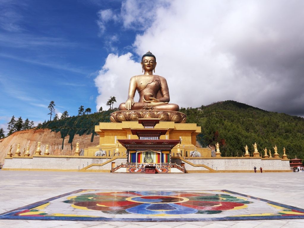 Kiến trúc ấn tượng Tượng Đại Phật Buddha Dordenma