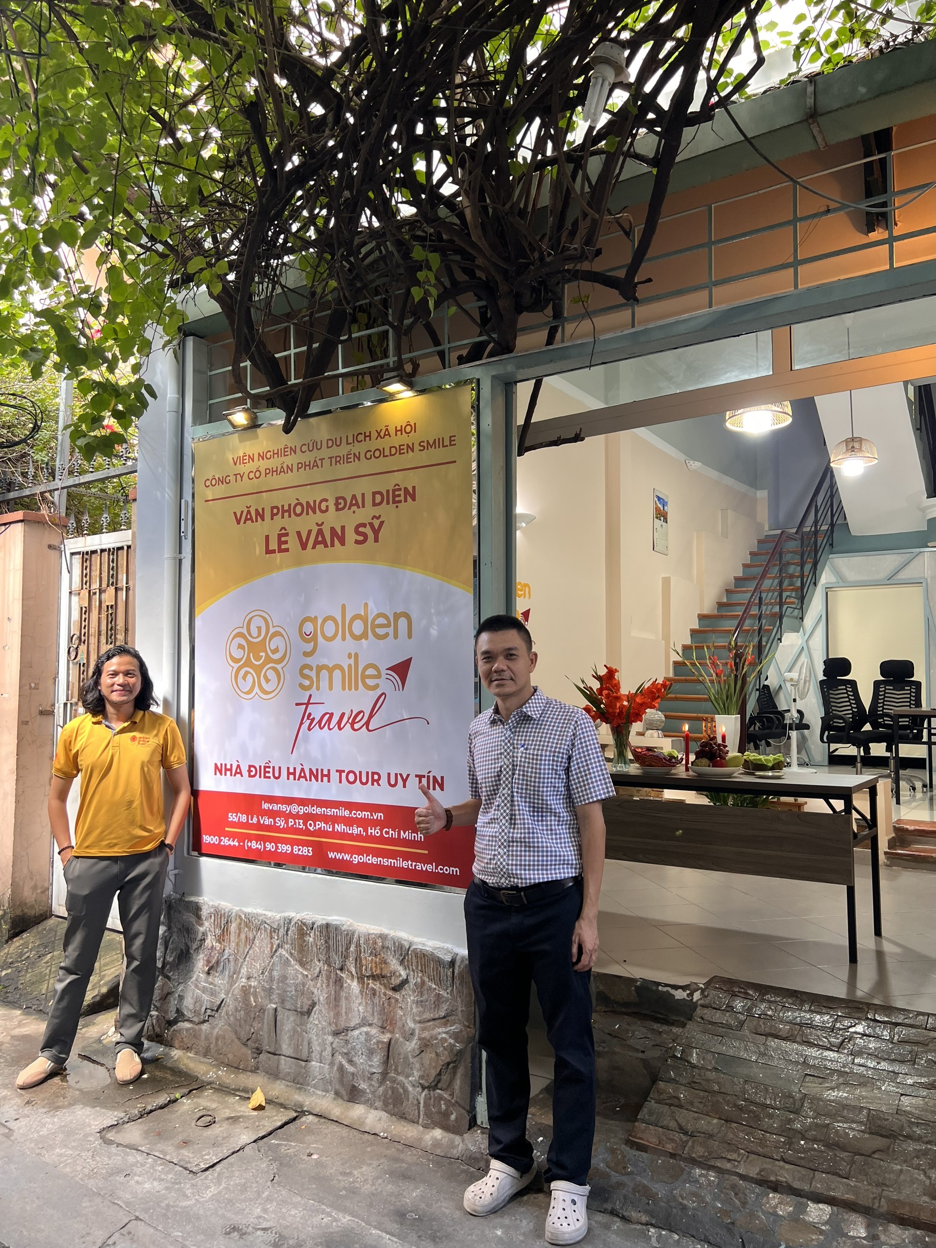 Văn phòng đại diện Golden Smile Travel - Chi nhánh mới ở Phú Nhuận