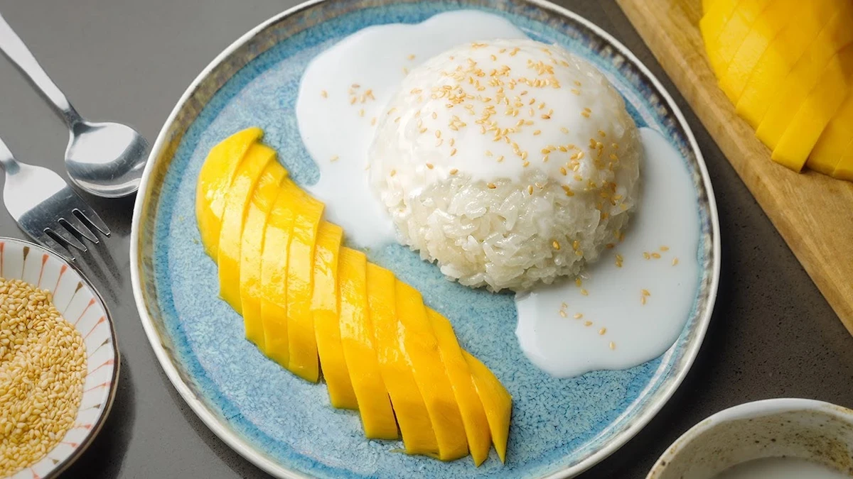  Mango Sticky Rice, món ăn đặc biệt tại Thái Lan.