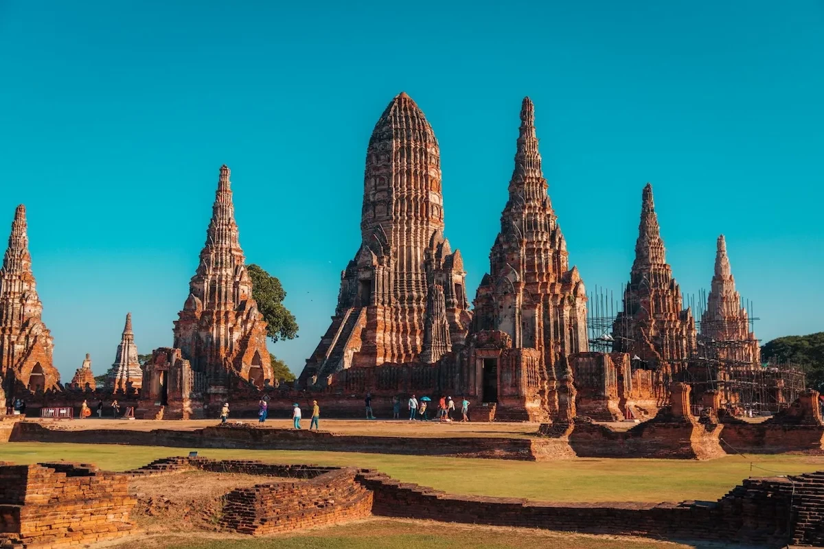 Ayutthaya - di sản văn hóa của Thái Lan.