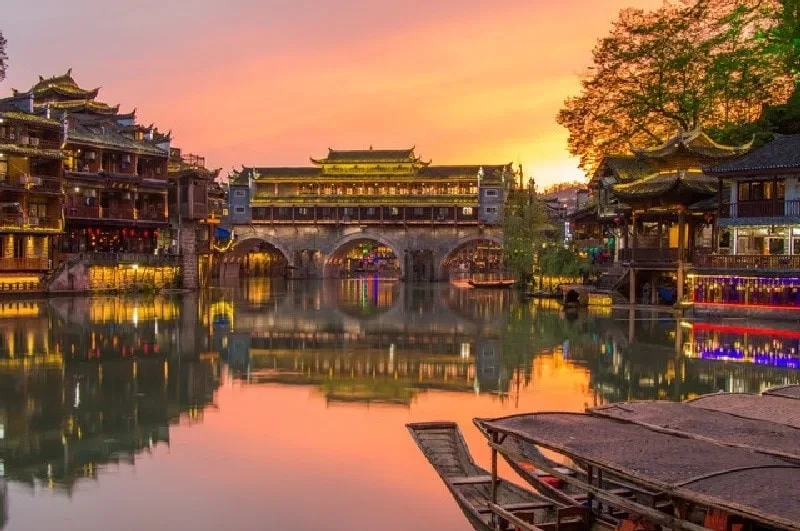 du lịch ô trấn mùa thu