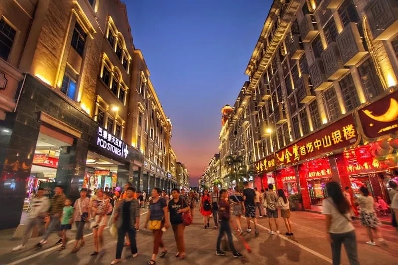 Phố đi bộ Đường Trung Sơn