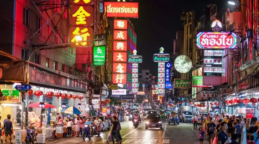 Chợ đêm ở China Town
