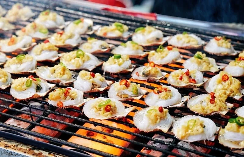 Thưởng thức hải sản tươi ngon tại Thanh Đảo