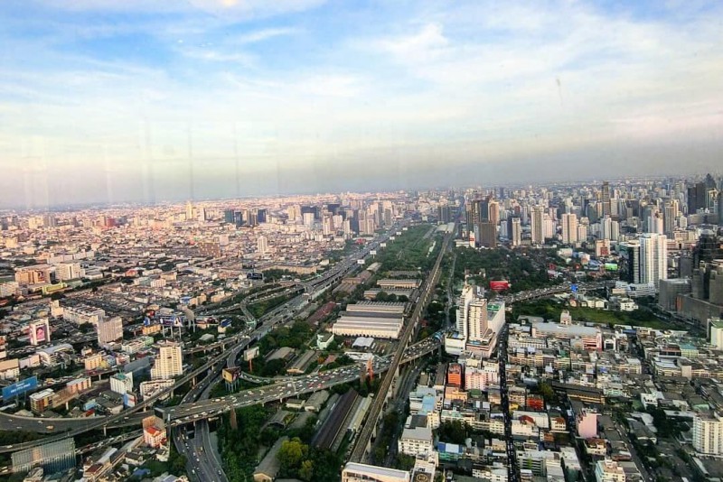 View Bangkok từ trên cao