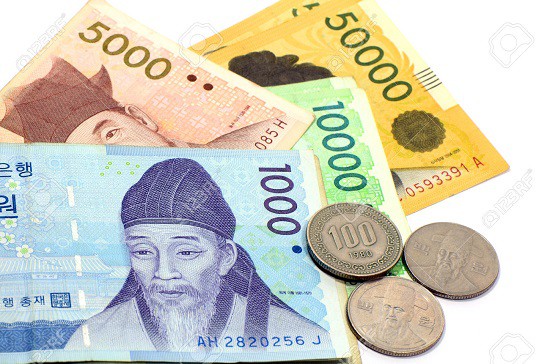 Hãy nhớ đổi sang tiền Hàn khi du lịch Hàn Quốc nhé