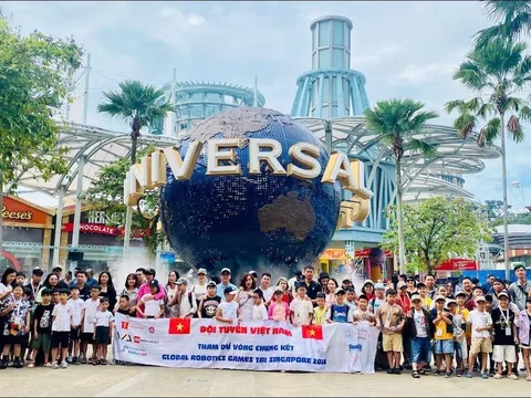 Golden Smile Travel đồng hành cùng đội tuyển trẻ Việt Nam tham dự vòng chung kết quốc tế GLOBAL ROBOTICS GAMES 2024 tại Singapore!