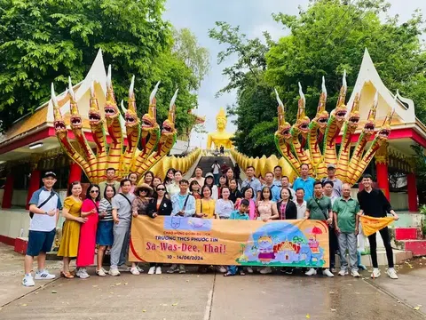 ĐOÀN THCS PHƯỚC TÍN – 5N4D HÀNH TRÌNH KHÁM PHÁ XỨ SỞ CHÙA VÀNG