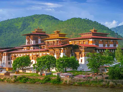 Punakha Dzong - Pháo đài vượt thời gian nổi tiếng ở Bhutan