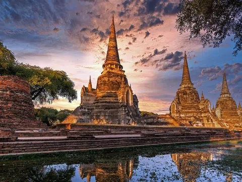 Chuyến ghé thăm Wat Phra Si Sanphet nơi cố đô Ayutthaya bị lãng quên